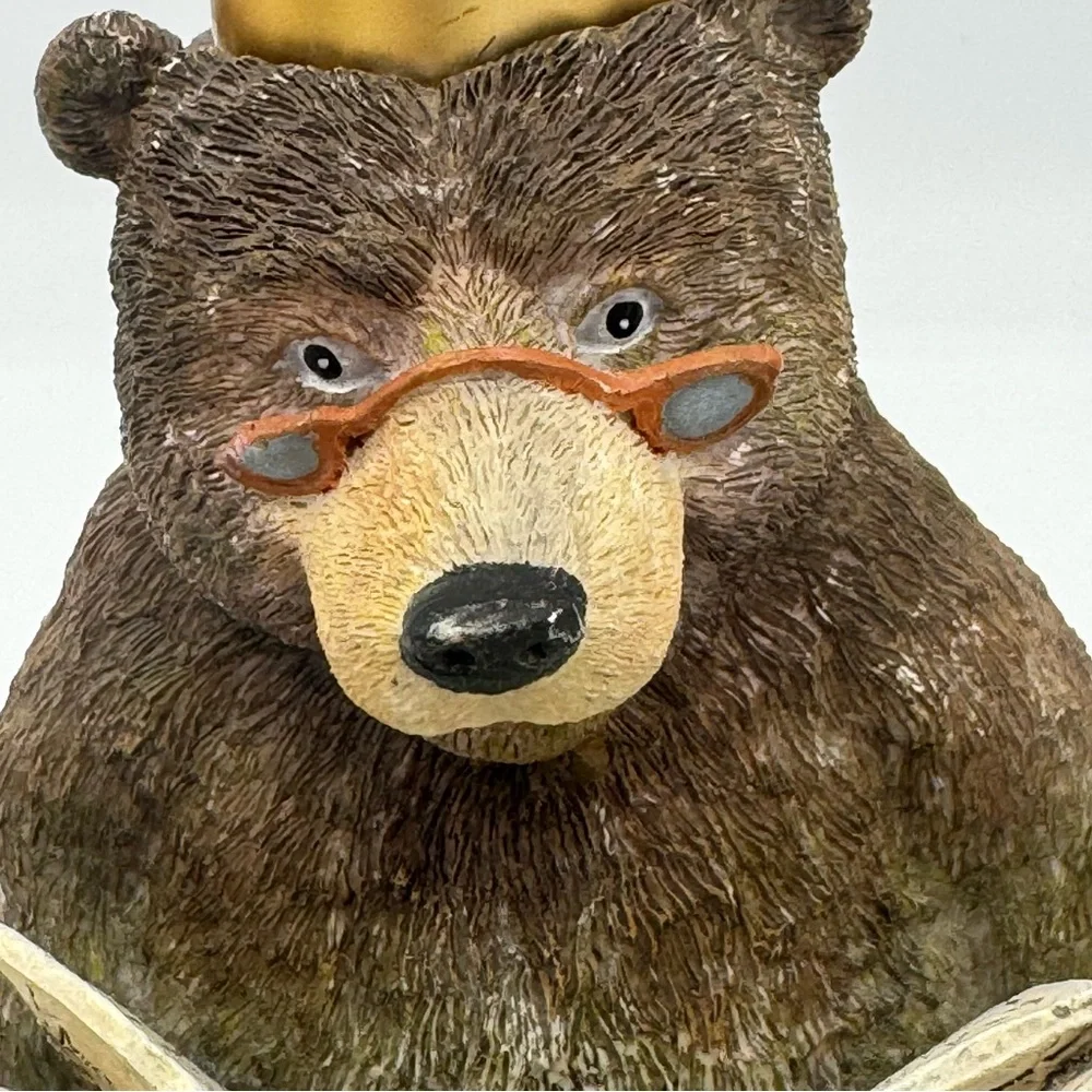 Jeffrey Severn Northern Woods Bathtub Moose Reading Bear Toothbrush Soap Lotion